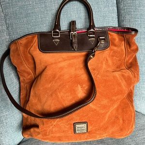 Dooney & Burke Suede Leather Bag